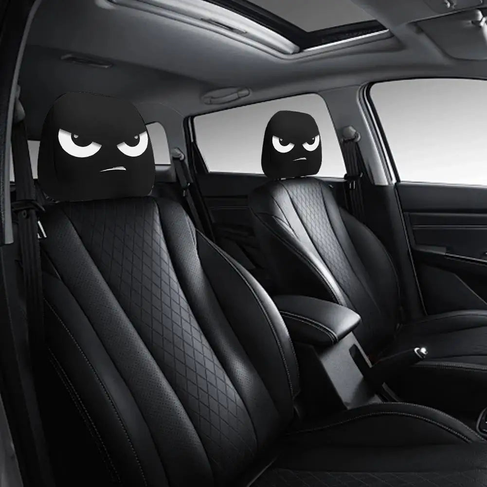 Funny Cartoon Premium Car Headrest Premium Quality Replacement Accessory