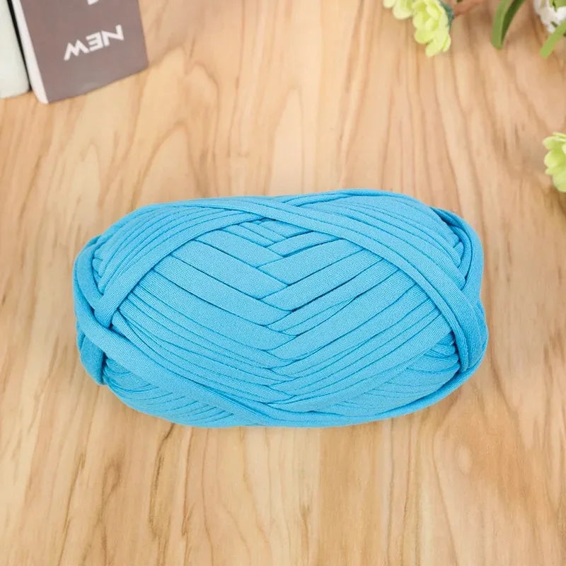 Yarn, Flat T-Shirt Style for Crochet Rugs, Bags, Slippers & Handmade Crafts