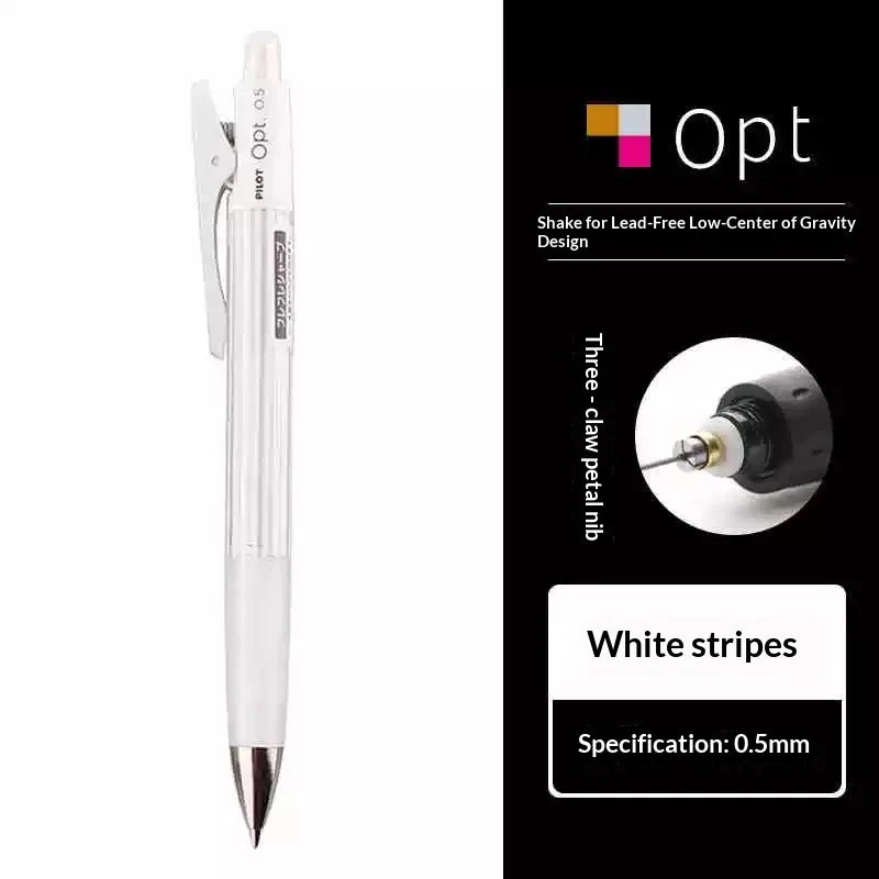 Mechanical Pencil, Pilot Opt. HOP-20R — 0.5mm Shake, Optional Lead Refills
