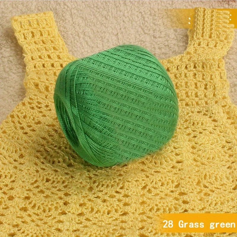 Yarn, Pearl Lace Style for Crochet Shawls, Summer Sweaters, Hats & Scarves