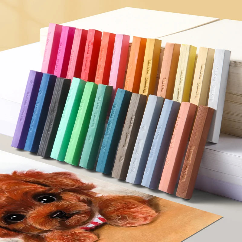 Marie's Soft Chalk Pastels — 12, 24, 36 or 48 Colors for Artists