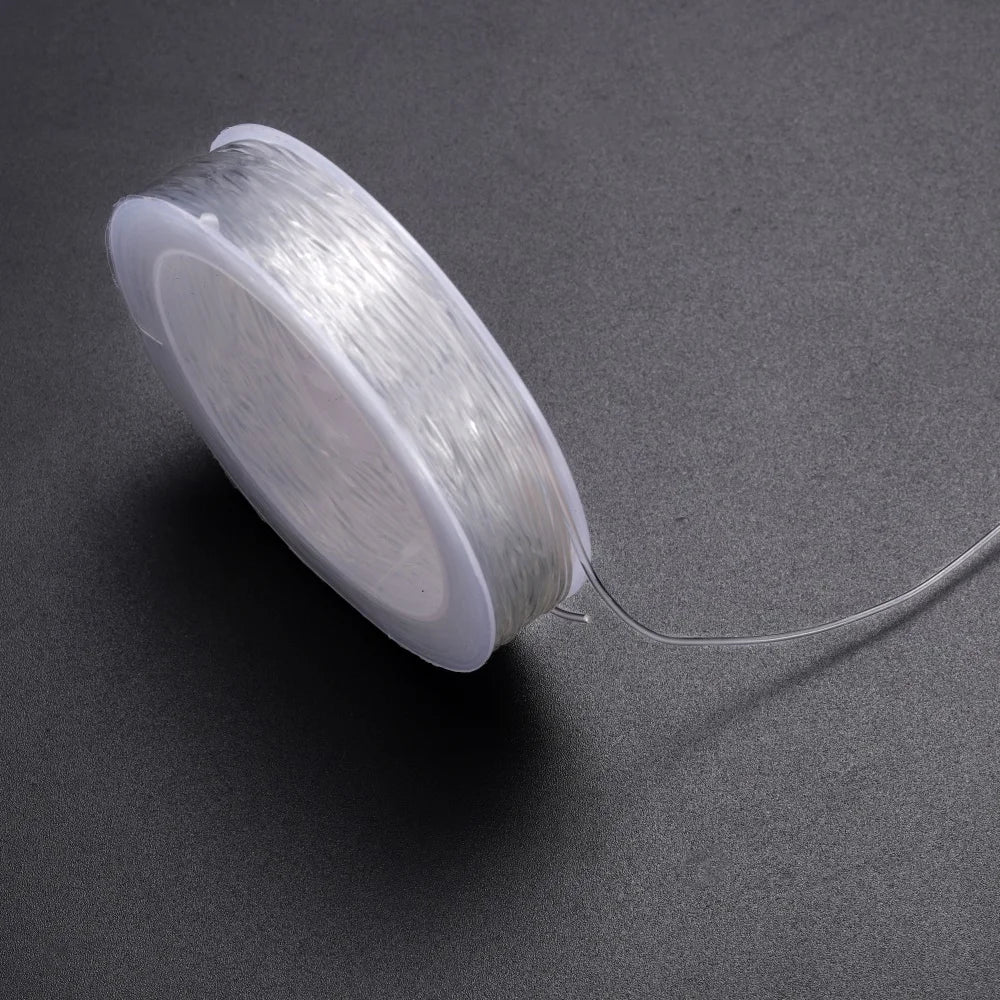 Beading Cord . Elastic Stretch String Fibre Crafting Line Seed Craft Supplies