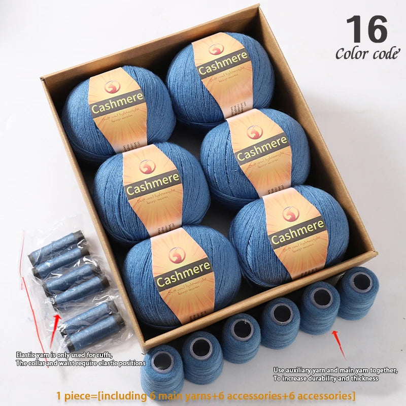 Yarn for Hand Knitting Sweaters, Scarves, Hats & Winter Layering Projects