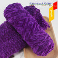 Yarn, Fine Chenille for Sweaters, Scarves, Hats, Rugs & Cushion Crafts
