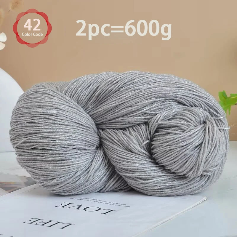 Yarn, Medium-Fine for Knitting Sweaters, Scarves, Vests & Handmade Blankets
