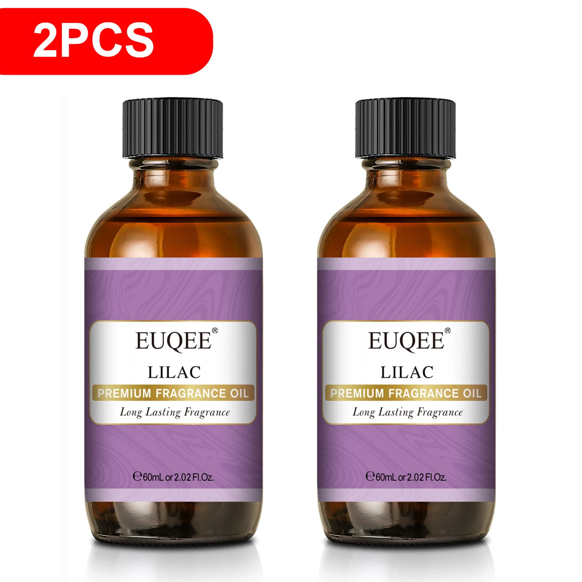 EUQEE Premium Fragrance Oil 60ml Glass Dropper Candle Soap Diffuser 13 Scents