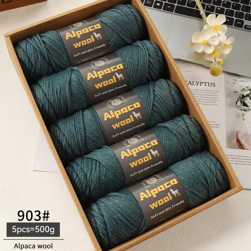 Yarn, Chunky for Knitting Sweaters, Coats, Hats, Gloves & Leg Warmers