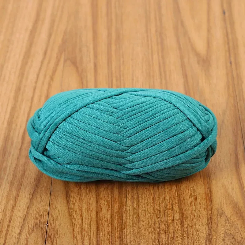 Yarn, Flat T-Shirt Style for Crochet Rugs, Bags, Slippers & Handmade Crafts