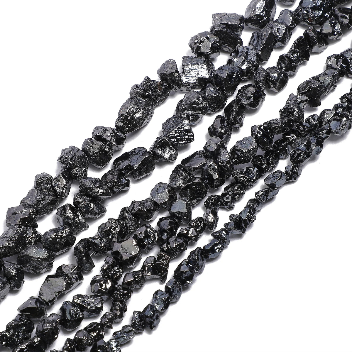 Stone Beads Irregular Iron Pyrite-Style Spacers for DIY Jewelry Making