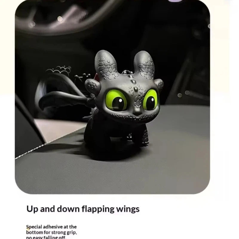 Genuine Cute Glowing Toothless Car Car Dashboard Ornament Decoration