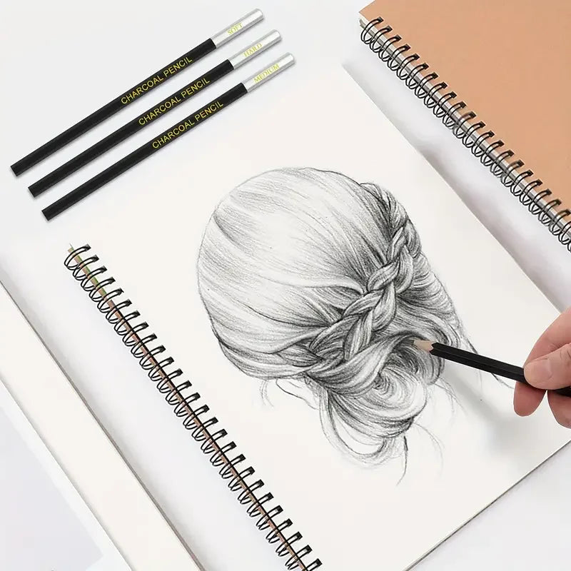 Drawing & Sketching Kit with Travel Case — 20 to 96 Pieces