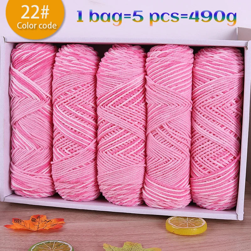 Yarn, Color Gradient for Knitting Sweaters, Scarves, Hats & Handmade Gifts