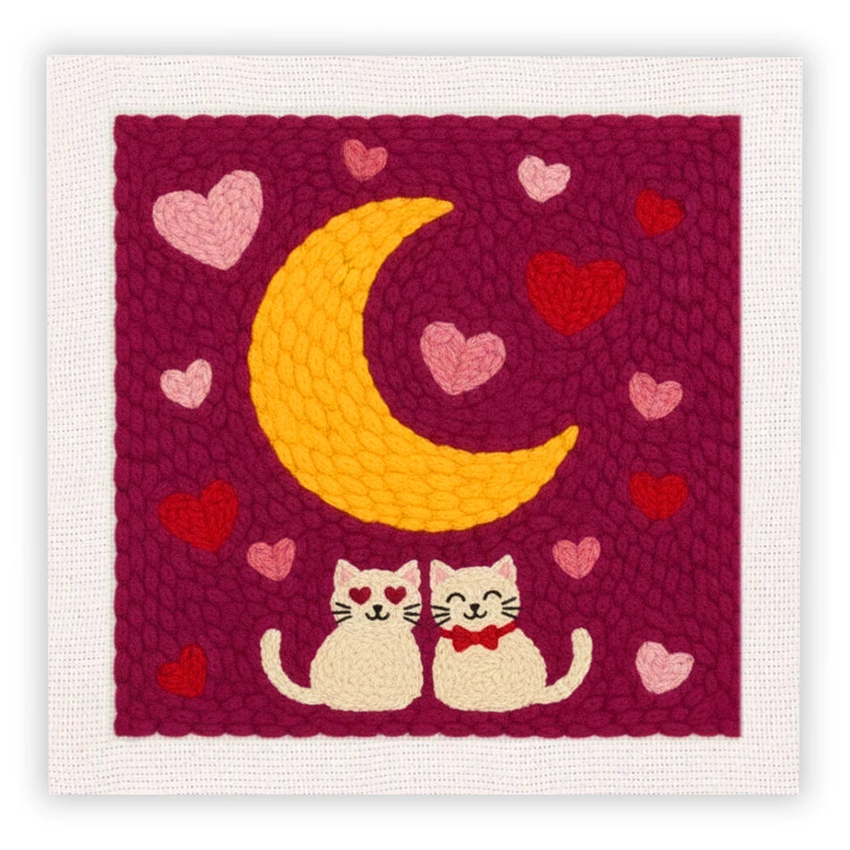Punch Needle Kit, SDOYUNO for Beginner Embroidery & Handmade Wall Art