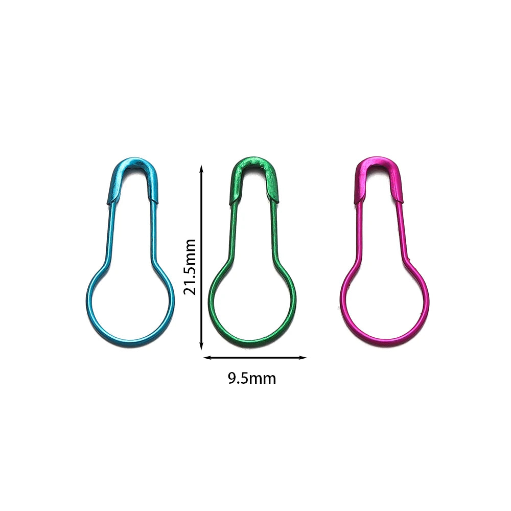 Safety Pins Colorful Gourd Shape Paper Clip Sewing Tools Metal Craft Supplies