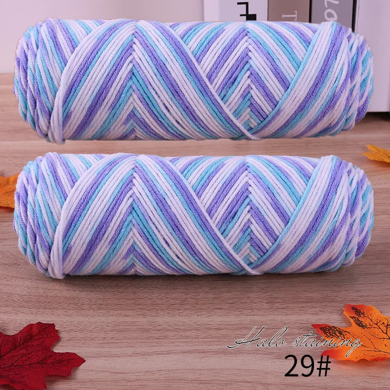 Yarn, Colorful for Hand Knitting Scarves, Sweaters & Crochet Projects