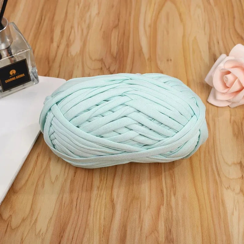 Yarn, Flat T-Shirt Style for Crochet Rugs, Bags, Slippers & Handmade Crafts