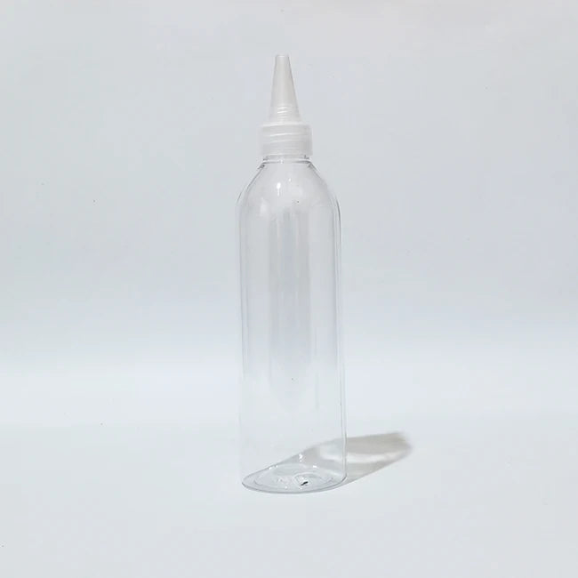 Pointed-Nozzle Bottles Empty PET Cosmetic Packaging Cap Choices 30 Pack