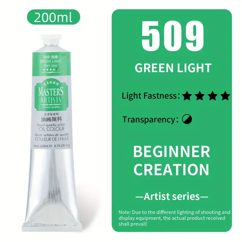 Oil Paint Jumbo Tube, Marie's 200ml — 14 Colors, Artist Grade