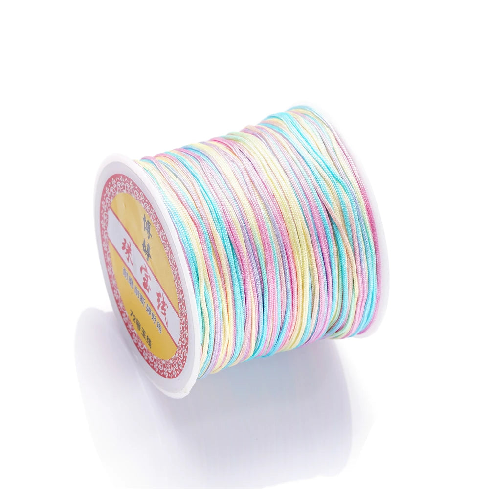 Nylon Beading Cord Chinese Knot Tassel Thread Roll DIY Jewelry Making