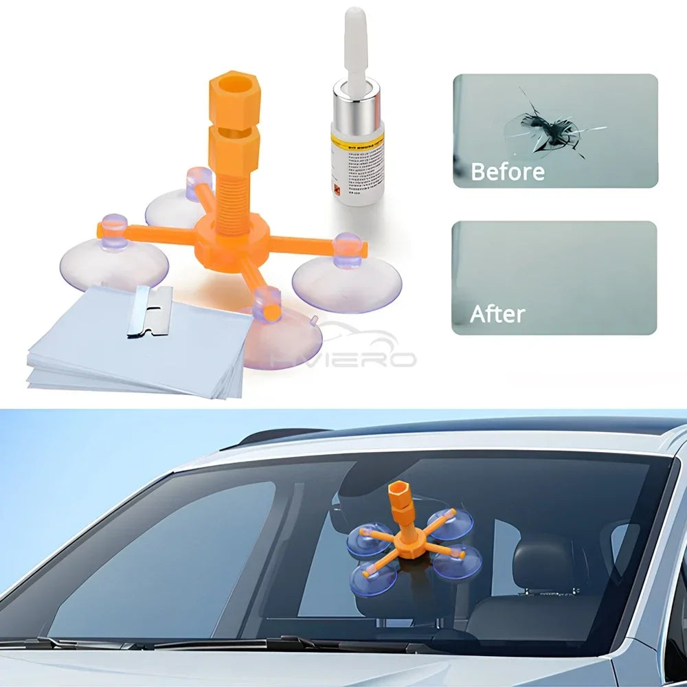 Windshield Repair Kit Scratche Quick Premium Quality Replacement Accessory
