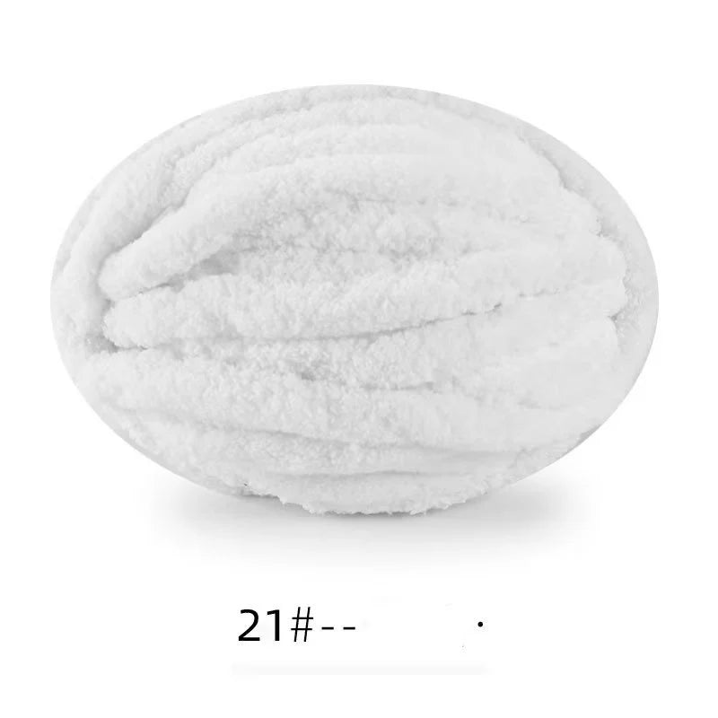 Yarn, Extra-Thick Chenille for Blankets, Cushions, Pet Beds & Cozy Crafts