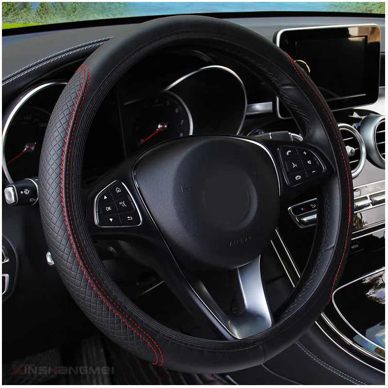 Universal Steering Wheel Cover 37/38 Steering Wheel Cover Anti-Slip Comfort