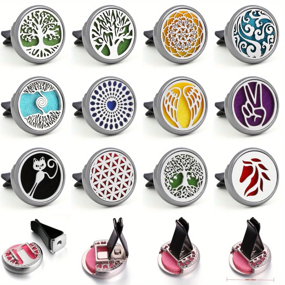 Refillable Car Air Freshener Perfume Premium Quality Replacement Accessory