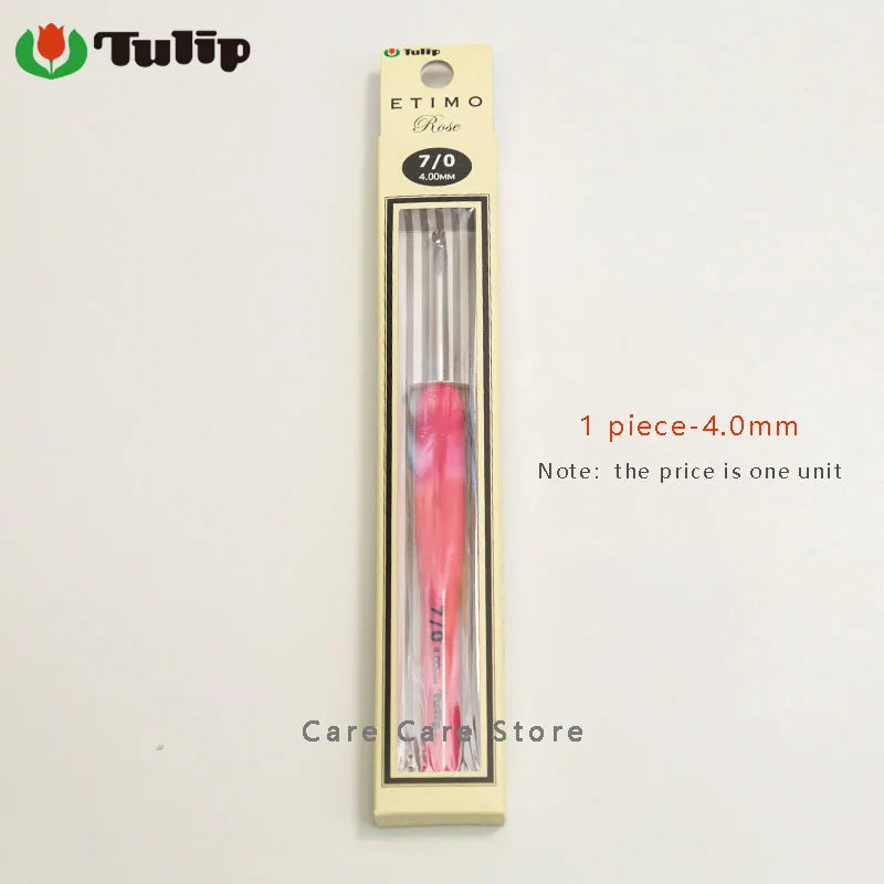Crochet Hook, Tulip Etimo Rose for Embroidery & Handmade Needlework Crafts