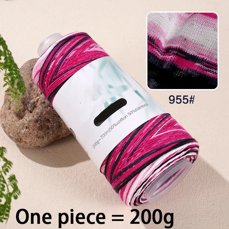 Yarn, Colorful for Hand Knitting Sweaters, Scarves & Crochet Projects