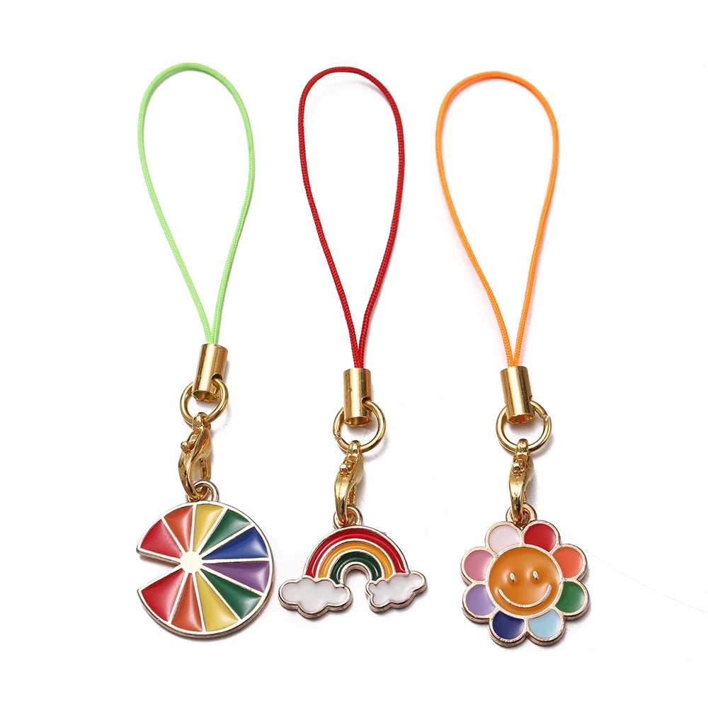 Keychain Cords with Lobster Clasps Lanyard Straps DIY Jewelry Making