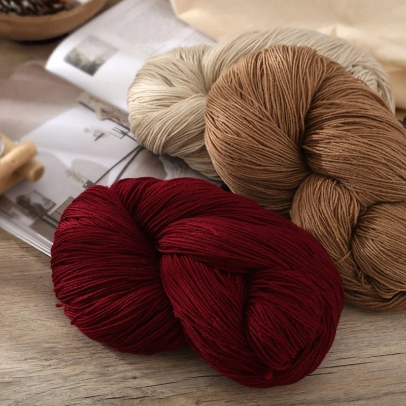 Yarn for Knitting Sweaters, Scarves, Gloves, Hats & Handmade Accessories
