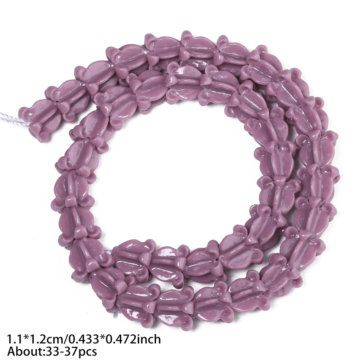 Shell Powder Beads Hawaiian Pikake Crown Flower for DIY Jewelry Making