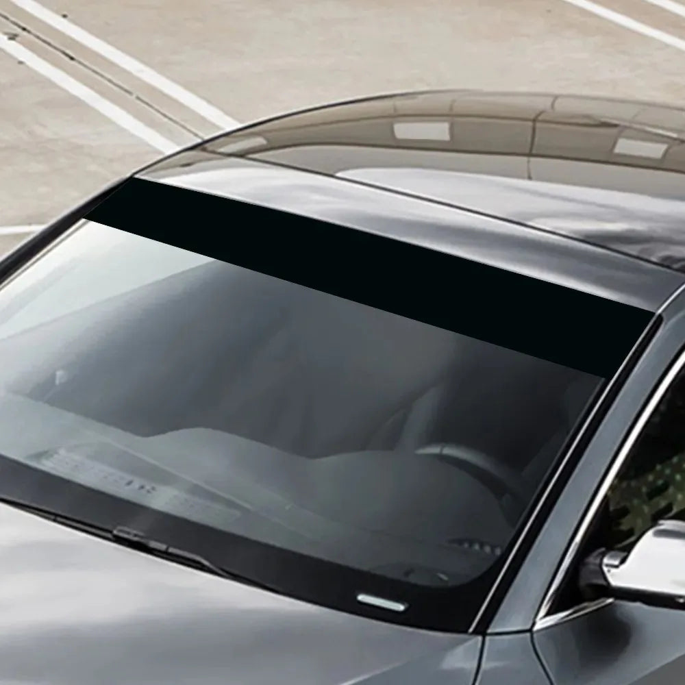 Car Sunshade Stickers Auto Front Car Sun Shade UV Protector