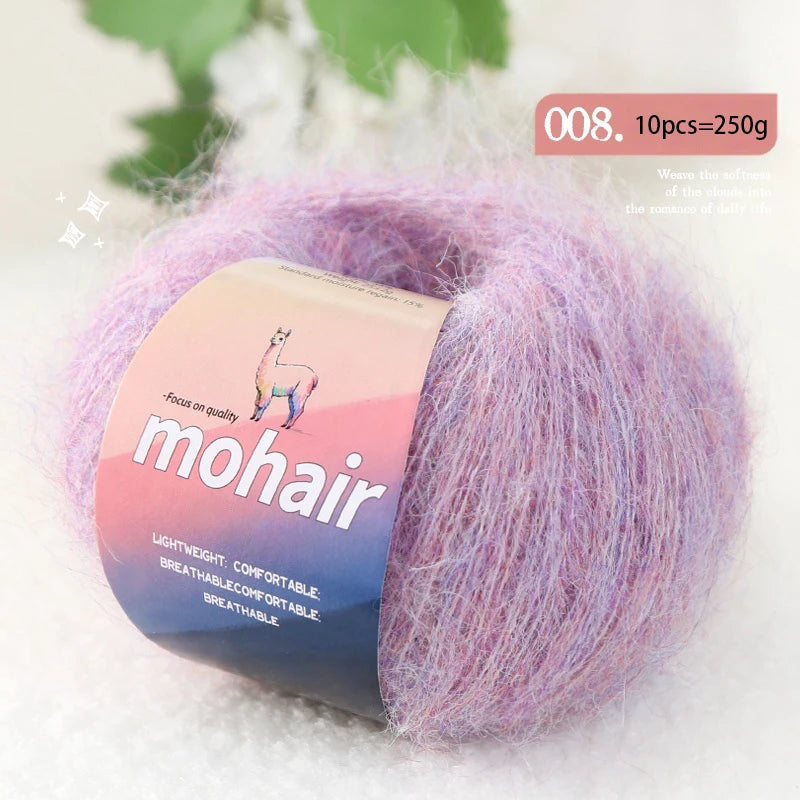 Yarn, Multicolor for Handmade Sweaters, Openwork Coats, Scarves & Shawls