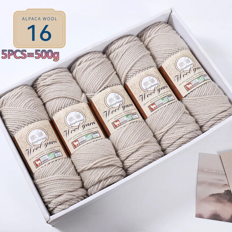 Yarn, Chunky for Hand Knitting Coats, Shawls, Vests & Cozy Winter Knitwear