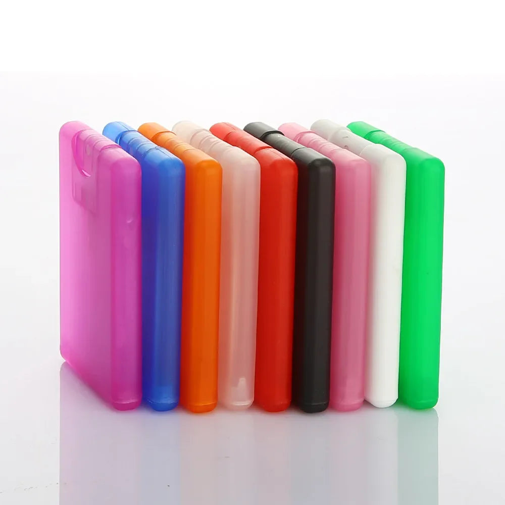 Perfume Spray Bottle Empty Refillable Flat Card Travel Atomizer