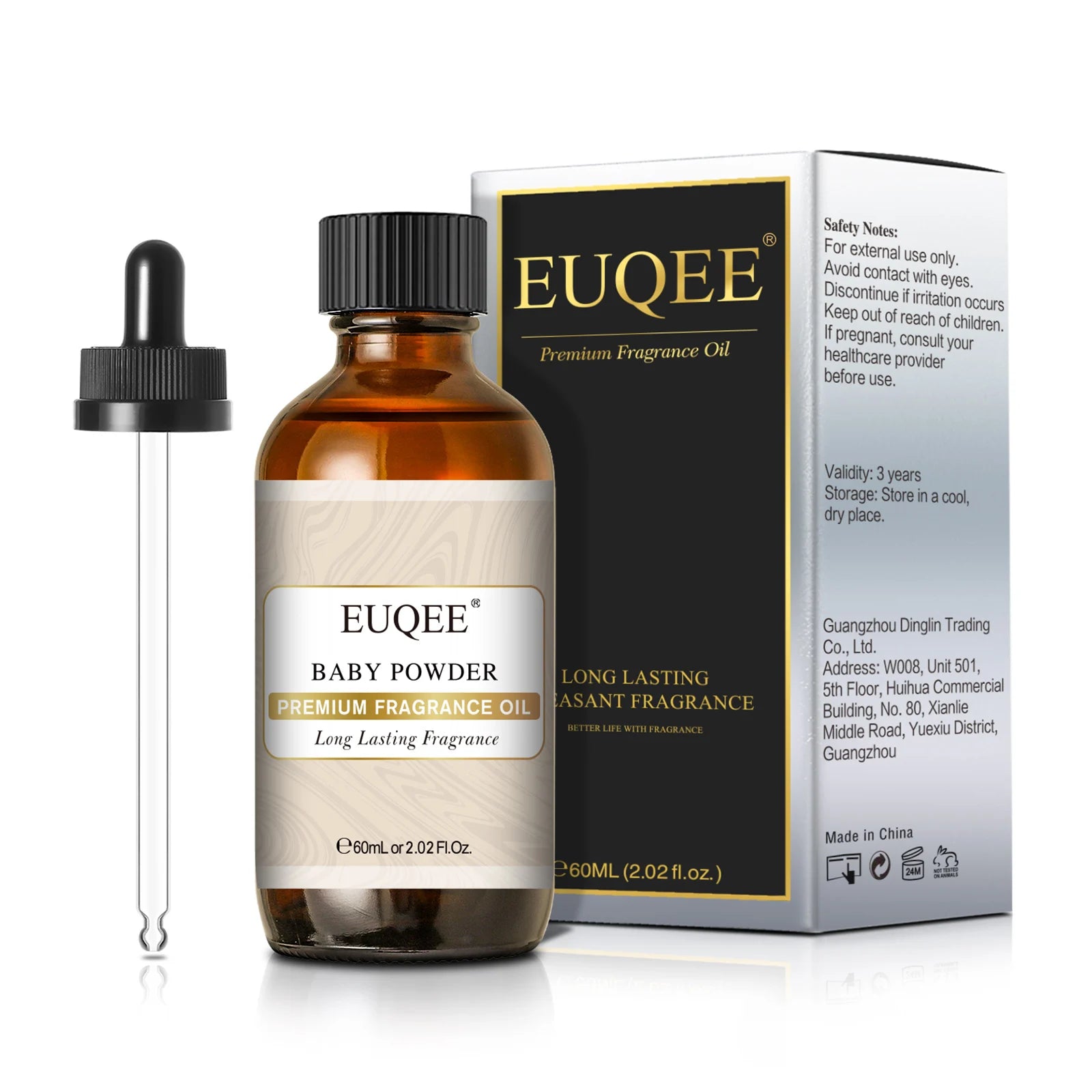 EUQEE 60ml Premium Fragrance Oil For Diffuser Candle Making Coconut & Vanilla Japanese Magnolia Bubble Gum Aroma Fragrance Oils