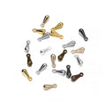 Metal Beads Gold Color Water Drop Pendant End Tail Extender Chain Craft Beads
