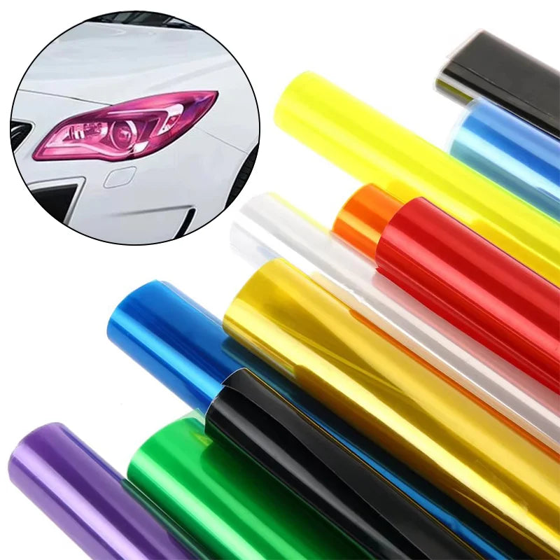 Car Headlight Taillight Protective Film Premium Quality Replacement Accessory