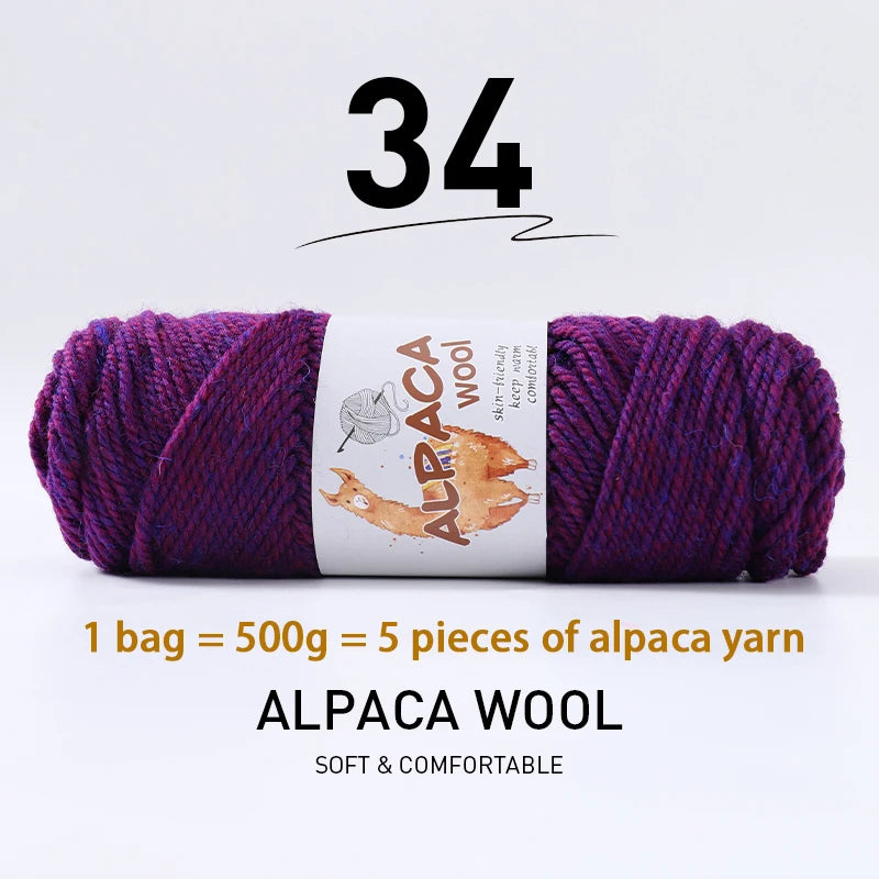 Yarn, Thick for Hand Knitting Coats, Sweaters, Gloves & Cozy Accessories