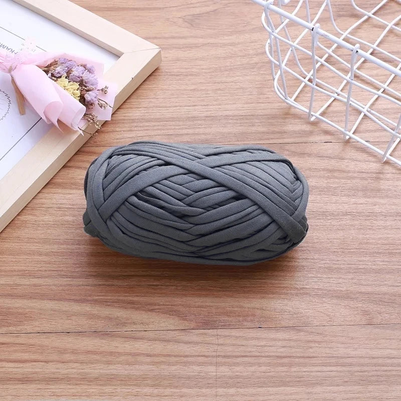 Yarn, Flat T-Shirt Style for Crochet Rugs, Bags, Slippers & Handmade Crafts