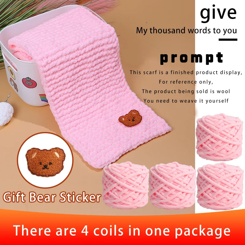 Yarn Pack for Handmade Scarves, Knitting Projects & Thoughtful Craft Gifts