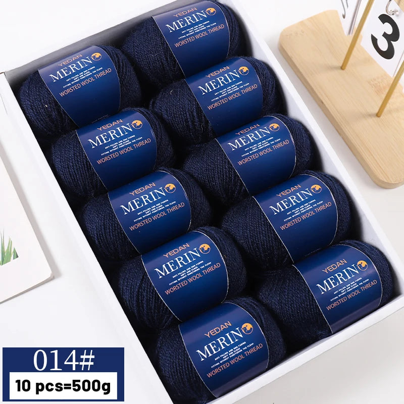 Yarn, Fine for Hand Knitting Sweaters, Scarves, Hats & Winter Accessories