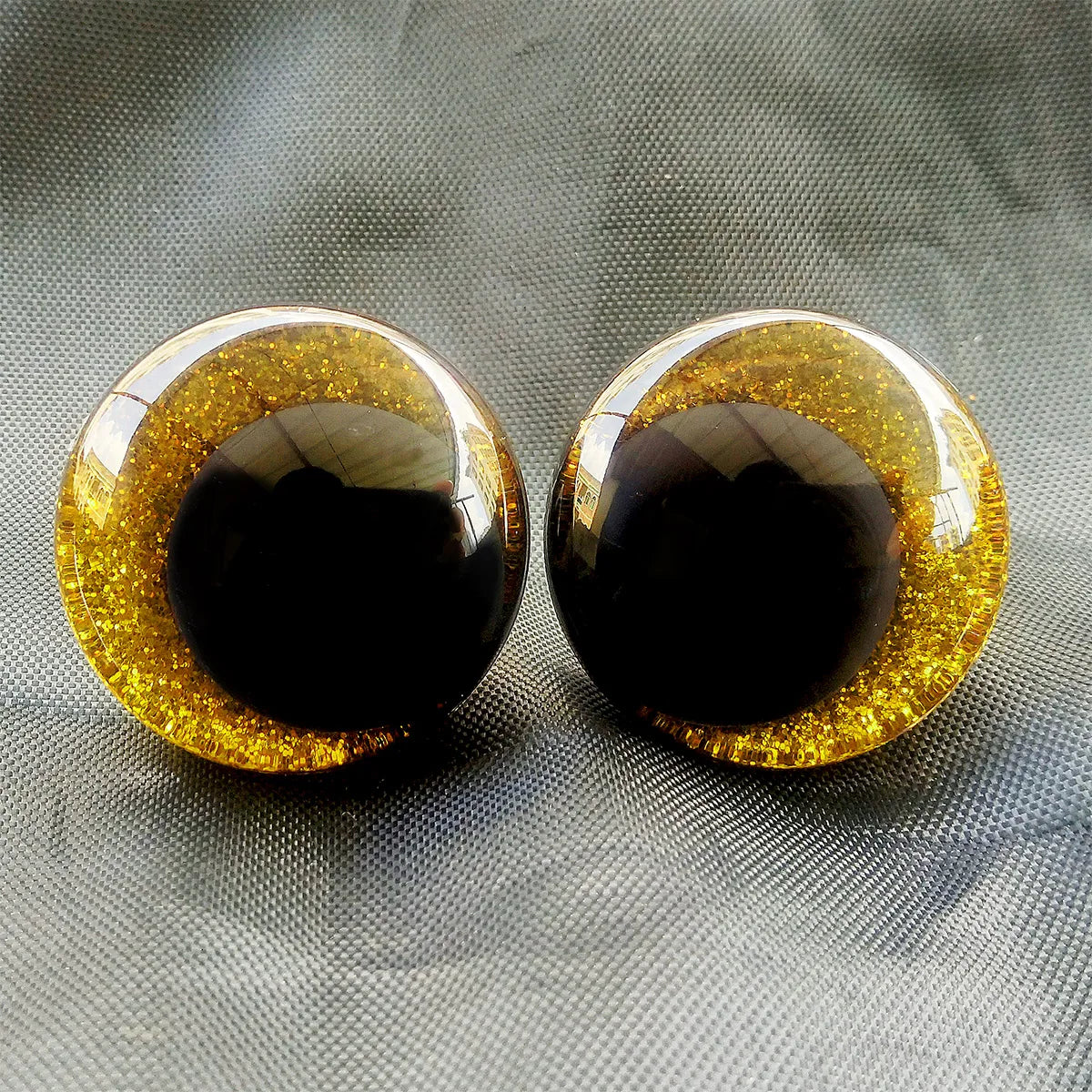 3D Glitter Eyes For Crochet Doll Making Safety Eyes Craft Supply