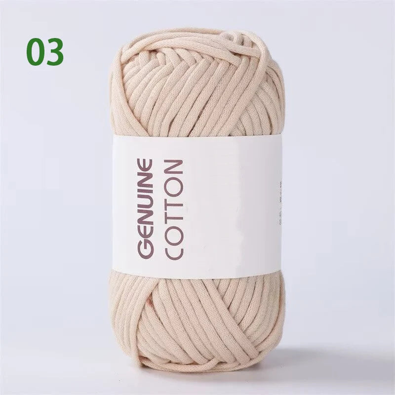 Yarn, Hollow Cord for Crochet Shoes, Scarves, Bags, Hats & Blanket Crafts