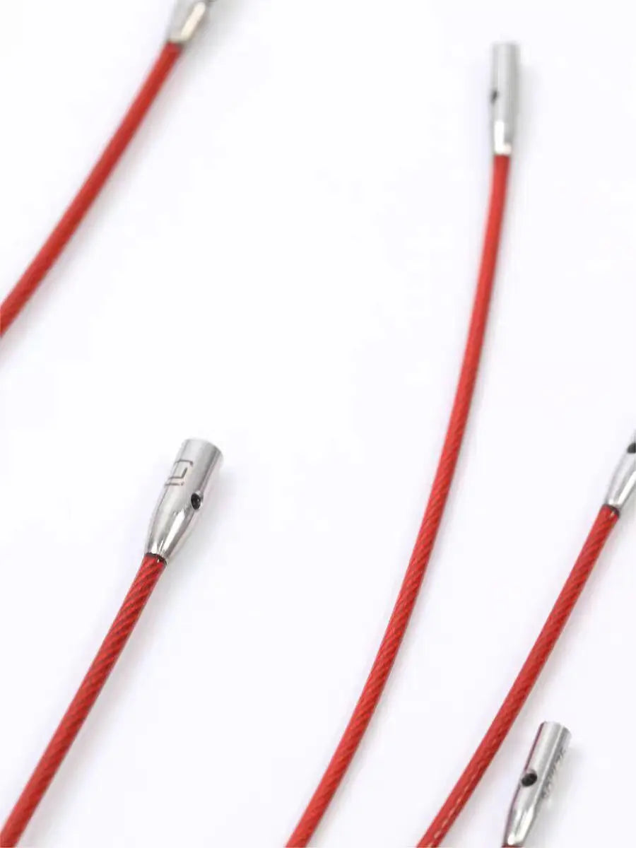 Knitting Needle Cable, ChiaoGoo TWIST Red for Interchangeable Needle Tips