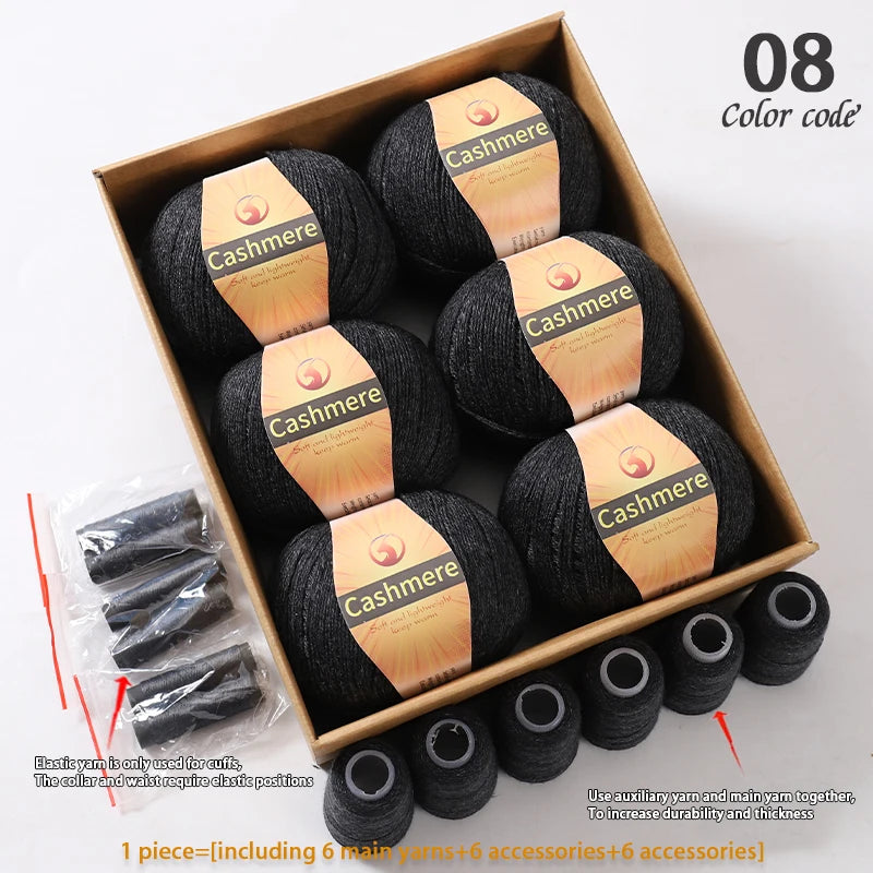 Yarn for Hand Knitting Sweaters, Scarves, Hats & Winter Layering Projects