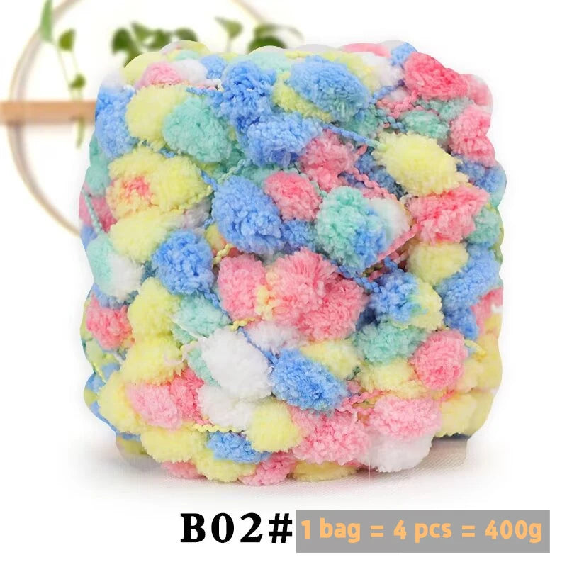 Yarn, Textured for Throw Blankets, Cushions, Rugs & Cozy Handmade Crafts