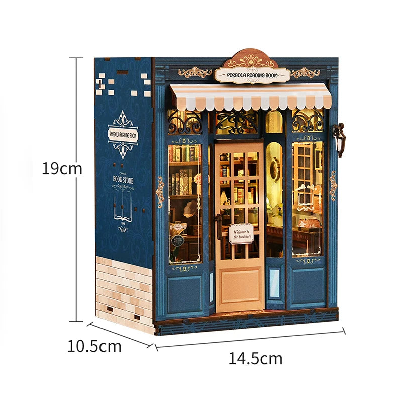 DIY Book Nook Kit Retro Premium Quality Replacement Accessory