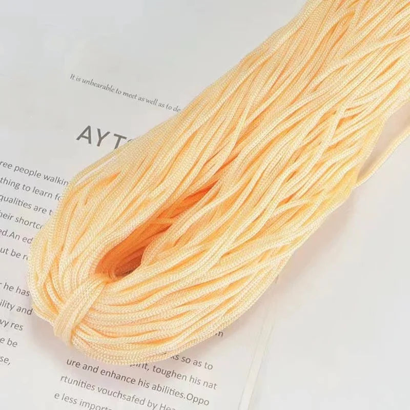 Yarn, Hollow Cord for Hand Crochet Summer Hats, Bags & Cushion Projects
